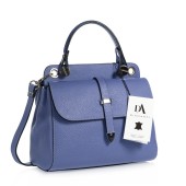 Geanta dama din piele naturala DiAmanti Morenata Violet Very Peri